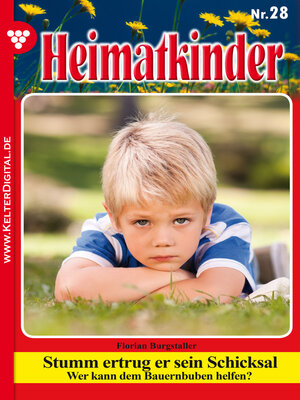 cover image of Heimatkinder 28 – Heimatroman